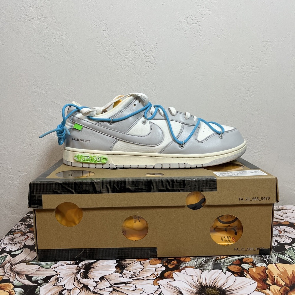 Nike Dunk Low Off-White Lot 2 Size 15 *Brand New*